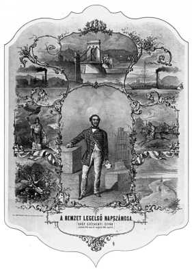 Szchenyi-emlklap, 1860