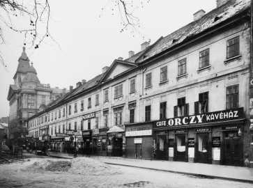 Az Orczy-hz Kroly krti homlokzata