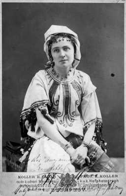 Jszai Mari, 1877, Koller Kroly felvtele